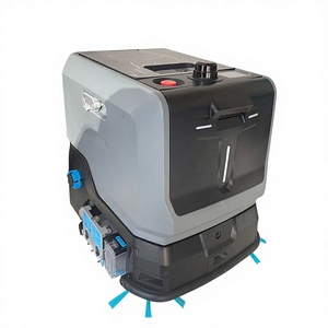 Robot aspirateur et serpillière autonettoyant BIBO pour le nettoyage commercial avec station de lavage robotisée - Product Image 1
