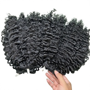 Extensions de cheveux naturels indiens Remy SV3 à clipser, fixation par fusion, double trame, simple tirage, double brins – Meilleures ventes - Product Image 2