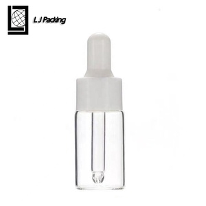 Chai Lọ Tròn Mỹ Phẩm Trong Suốt Mờ Chai Serum Thủy Tinh Với Chai Nhỏ Giọt <span class=keywords><strong>10Ml</strong></span> - Product Image 3