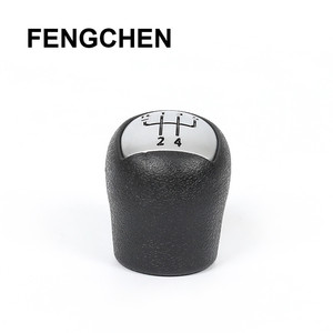 Poignée de levier de vitesse Fengchen 5 vitesses en cuir noir ergonomique pour Renault - Product Image 3