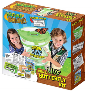 Kit de Hábitat para Cultivo de Mariposas YL - Con Cupón de Descuento para Canjear por Gusanos Vivos para Uso en el Hogar o la Escuela - Jaula Emergente <span class=keywords><strong>Verde</strong></span> - Product Image 2