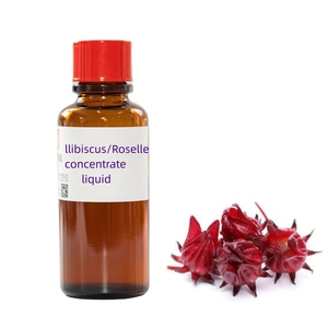 Fabbrica di grado alimentare Roselle concentrato liquido Roselle sapore ibisco fiori estratto liquido Ilibiscus concentrato succo - Product Image 1