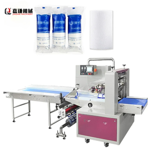 Tự Động Ướt Khăn Lau Dòng Chảy Gói Máy Gối Cho Túi Mặt Khăn Ăn Khử Trùng Mô Đóng Gói Giá Thấp Thực Phẩm Gói - Product Image 1