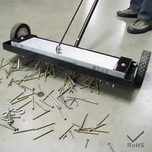 Atelier d'entrepôt à roues poussées à main facile à utiliser balayeuse magnétique roulante <span class=keywords><strong>pour</strong></span> la récupération de clous, vis, écrous - Product Image 6
