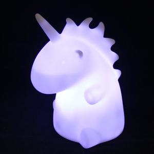 Veilleuse LED en plastique lumineuse motif dessin animé <span class=keywords><strong>Licorne</strong></span>, Soleil, Lune, Étoile pour chambre d'enfant - Product Image 3