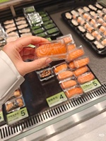 Scatola per Sushi in PET PP con Cerniera, Contenitore Trasparente per Alimenti da Asporto, Stampa Personalizzata