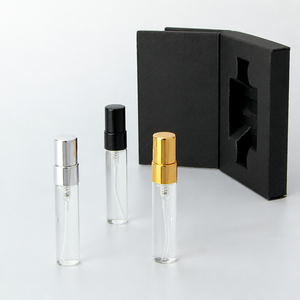 Pocket Travel Size Clear 3ml 5ml 10ml Mini Empty Glass Vial Perfume Spray <b>Bottle</b> <b>Small</b> With Packaging Paper Box - Product Image 1
