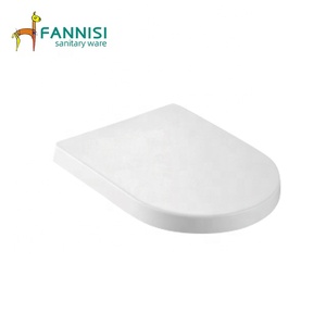 Asiento de inodoro de plástico de alta calidad con <span class=keywords><strong>tapa</strong></span> de cierre suave - Product Image 2