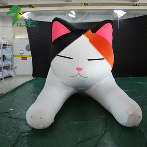 Ngoài trời khuyến mại PVC bơm hơi khổng lồ mèo may mắn mô hình <span class=keywords><strong>Inflatable</strong></span> mèo Bóng bay mặt hàng trang trí - Product Image 4
