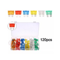 Assortiment de 120 fusibles en aluminium pour voiture, camion, camping-car, SUV, bateau, moto