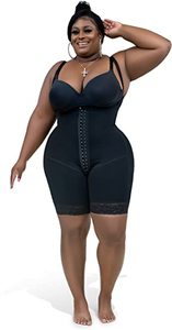 FAJAS <span class=keywords><strong>CURVY</strong></span> FAJAS ROPA COLOMBIANA CONTROL DE TUMMY PLUS SIZE BODY SHAPER BODY SUIT WAIST SLIMMER GIRDLE para MUJER S a 5X - Product Image 3