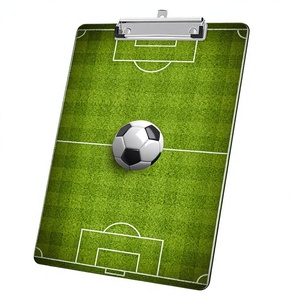 Porte-documents décoratifs double face pour entraîneurs de football, avec peinture couleur, pour enseignants, travailleurs sociaux, étudiants - Fournitures de bureau - Product Image 1