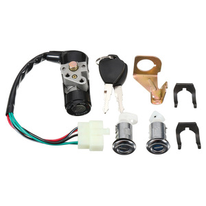 Ensemble de clés universelles pour interrupteur de démarrage et bouchon de réservoir de carburant, pour Scooter et moto 50cc GY6 150cc 139QMB, pièces de rechange en alliage d'aluminium - Product Image 5