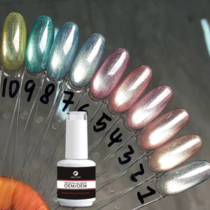 เจลทาเล็บแมวตาแมวหลากสี HEMA & TPO FREE สำหรับฤดูร้อน เจลยูวีแม่เหล็กสำหรับทาเล็บ  รับผลิตแบบ OEM พร้อมโลโก้ตามสั่ง - Product Image 1