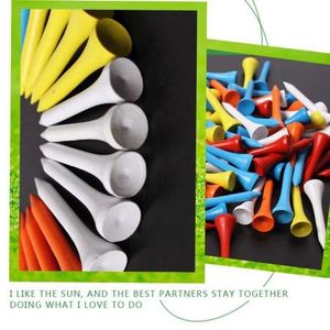 Tees de Golf Personalizados de Madera Natural/Bambú de 1.65 Pulgadas, Paquete de 100 Piezas, Reducen la Fricción y el Efecto Lateral, Tees de Golf Más Estables - Product Image 4