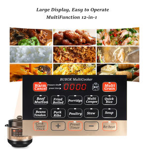 Nutri 8 1 J-05 multifonction Insta Pot 5L 6L autocuiseur électrique en acier inoxydable fabricant prix pression instantanée - Product Image 5