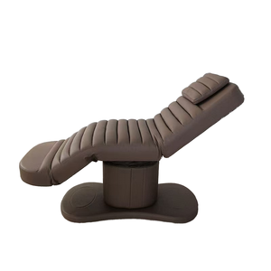 Table de massage électrique neuve de haute qualité en cuir synthétique, lit pour soins du visage et des cils, chaise médicale au design moderne pour chambre et salon - Product Image 1