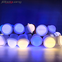 Module LED rond RGB 3 points avec puces LED SMD 5050 RGB 26 mm DC12V, étanche IP65, avec circuit intégré UCS1903 / WS2811