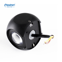 Applique murale LED moderne en aluminium étanche IP65 avec éclairage réglable haut/bas 4W pour extérieur et jardin