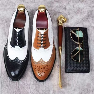 Chaussures Richelieu Haut de Gamme pour Hommes Grande Taille Style Britannique – Respirantes, Printemps, Formelles et Décontractées, Chaussures Transfrontalières - Product Image 3