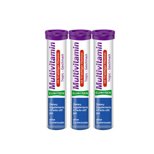 Tabletas efervescentes multivitamínicas OEM de alta calidad con 10 Wichtigen que mejoran la respuesta inmune y aumentan las tabletas de vitalidad diaria - Product Image 1