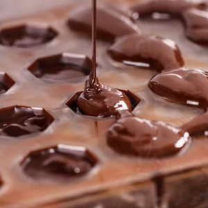 Gusu Automatic <span class=keywords><strong>Chocolate</strong></span> Moulding Produktions linie Fabrik Schokoladen form maschine QJJ175SF
