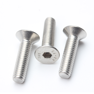 Viti a <span class=keywords><strong>testa</strong></span> <span class=keywords><strong>svasata</strong></span> esagonale incassata DIN 7991 in acciaio inox 304 A2-70, viti metriche a <span class=keywords><strong>testa</strong></span> piatta con esagono incassato - Product Image 1