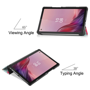 Thông minh trường hợp đối với Lenovo Tab M9 trường hợp 9 inch 2023 mỏng đứng cứng trở lại Vỏ bảo vệ thông minh Bìa trường hợp - Product Image 2