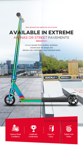 GETWICK Golden Titanium T bar Triangle <span class=keywords><strong>Street</strong></span> Edition Pro Scooter Noir, le scooter <span class=keywords><strong>freestyle</strong></span> le plus cher, le meilleur scooter de stunt - Product Image 6