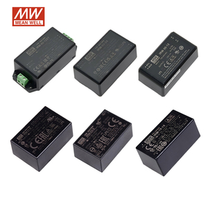 Meanwell IRM-01/02/03/05/10/15/20/30/60/90-3.3/5/9/12/15/24/48 ST平均井戸カプセル化タイプPCBマウント電源モジュール - Product Image 1