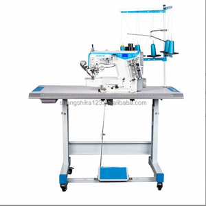 Máquina <span class=keywords><strong>de</strong></span> Coser Industrial <span class=keywords><strong>Jack</strong></span> K5E: Nuevo Modelo <span class=keywords><strong>de</strong></span> 3 Agujas y 5 Hilos con Accionamiento Directo - Product Image 1