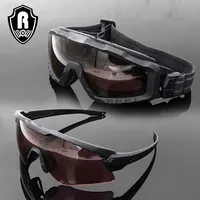 Military Goggles with Anti-Fog Lens, Tactical Sunglasses