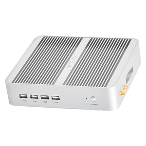 US Stock Personal Mini PC, Core i5 8th CPU, 16GB DDR4+256GB NVMe SSD, 4K UHD Dual Display, Fanless Silent Office <strong>Computer</strong> - Product Image 4