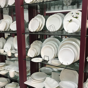 Giá sỉ đĩa sứ trắng cao cấp, đĩa gốm sứ chất lượng cao, đĩa ăn tùy chỉnh, bát đĩa, bộ đồ ăn cưới - Product Image 4