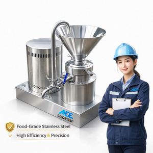 Jml-80 Laboratory <b>Bitumen</b> Emulsion Colloid Mill for Sesame Nuts Soybean Corn Milk Water Processing in Flour Mills - Product Image 3