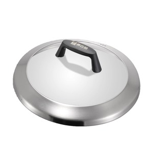 Couvercle de wok en acier inoxydable Bach 304, 32 cm, 40 cm, dôme haut, anti-rouille - Product Image 4