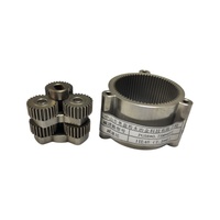 Boîte de vitesses planétaire à deux couches en acier métallurgique de précision, diamètre extérieur 58 mm, rapport de réduction 1:45, pour moteur sans balais