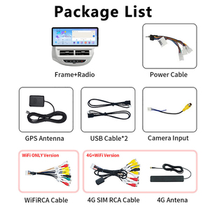 Autoradio <span class=keywords><strong>QLED</strong></span> de 12.3' y 8 Núcleos, Android Multimedia, Carplay Inalámbrico, Reproductor de Radio Estéreo para Auto, para Honda Fit 2008~2013 - Product Image 2