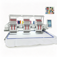 Machine à broder plate informatisée intelligente, machine à broder commerciale pour la création de motifs textiles précis