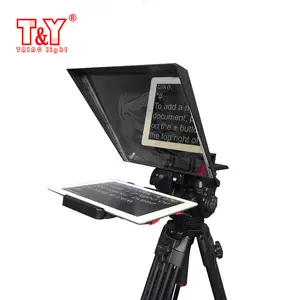 वीडियो उत्पादन स्टूडियो पोर्टेबल teleprompter DSLR और सभी प्रकार के लिए कैमरा