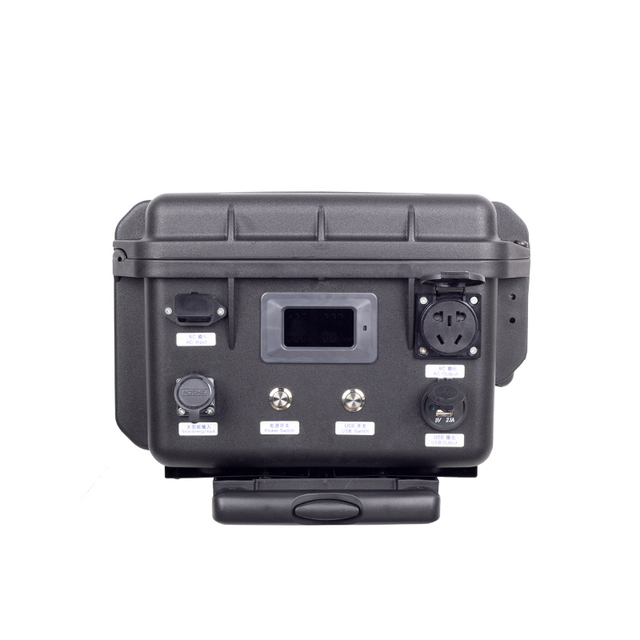 1000W AC 220V Portable Mobile Uninterruptible Power Supply 12.8V 100Ah 1280Wh Lifepo4 Battery Power Frequency Sine Wave UPS