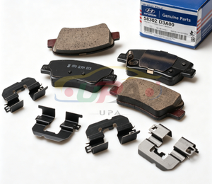 Kit de plaquettes de frein à disque arrière 58302-D3A00 58302D3A00 pour Hyundai Kia 58302 D3A00 - Product Image 1