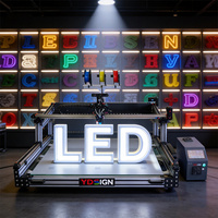 YDSIGN Full Dimension AS-120-Pro1200*1200mm Printer 3D Format Besar untuk Huruf Timbul Mesin Signage FDM Kecepatan Tinggi untuk Toko
