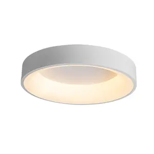 Lustre de teto branco/cinza moderno, para cozinha, sala de estar, sala de estar, decoração de casa, 110v 220v