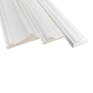 Lightweight PS Skirting Modern <strong>4</strong> <strong>Inch</strong> Simple Design Floor <strong>Baseboard</strong> for Easy Installation - Product Image 3
