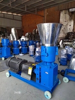 Nouvelle machine à granulés d'aliments 220V 2000kg/h, garantie 1 an, pour l'élevage domestique, traitement de la paille et du maïs, pour poulets, canards, lapins, porcs, moutons, bovins