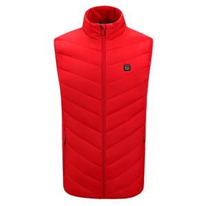 <strong>Electric</strong> Rechargeable <strong>Heated</strong> Vest Mens Winter Heating Vest Waistcoat Quilted Padding Winter Heavy <strong>Jacket</strong> Down Bib - Product Image 6