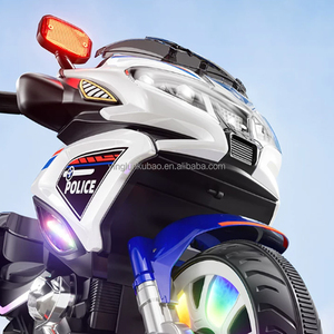 Motos électriques pour enfants et tricycles télécommandés, voitures de police en plastique pour enfants de 2 à 10 ans, voiture électrique à conduire pour enfants - Product Image 4