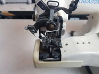 Machine à coudre industrielle Treasure BS-101 EX Blind Hemmer Chainstitch Blind Stitch utilisée