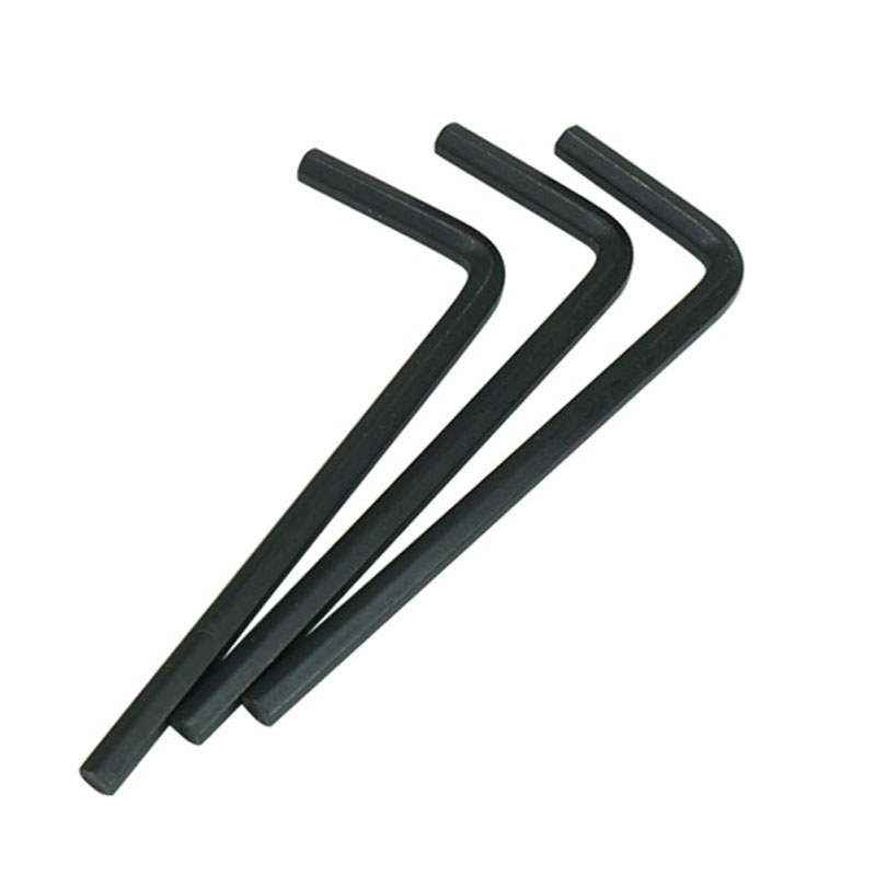 M10 M12 ASTM B7 B7M A325 Класс 2 5 стальной черный оксидный черный порошок L-тип шестигранный ключ с шариковым концом DIN911